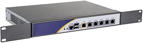 Firewall, Opnsense, VPN, Micro Appliance de Segurança de Rede, PC do roteador, Intel Atom D525, 6 x Intel Gigabit LAN, COM,