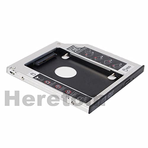 20pcs expresso de remessa universal 2,5 12,7mm 2º HDD/SSD OptiBay Caddy Sata para adaptador SATA para laptop DVD CD-ROM