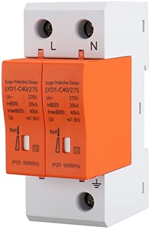 Dispositivo de proteção contra surto de Baomain 275V 1,5kV 2p Departamento de Arrester Lyd1-C40