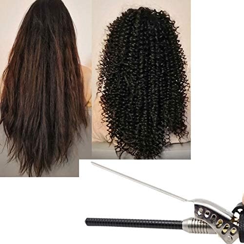 Sdfgh 7mm rolinhos manuais galhos de cabelo giratórios rolos wand wand calhas de cabelo pequenos golinhos de cabelo cacheados