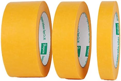 Adesivo multi -superfície de 7 dias pintores de laranja fita 10 rolos de 3 polegadas - 160 pés rolos