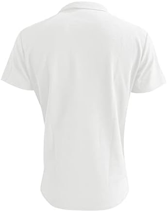 Ayaso Golf Polo Camisetas para homens Rugas de manga curta grátis