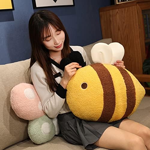Tongsong Cute travesseiro de pelúcia abelha de pelúcia