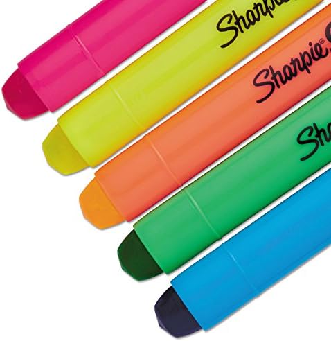 Sharpie 1803277 Highlighter de gel, cores variadas, 5 por conjunto