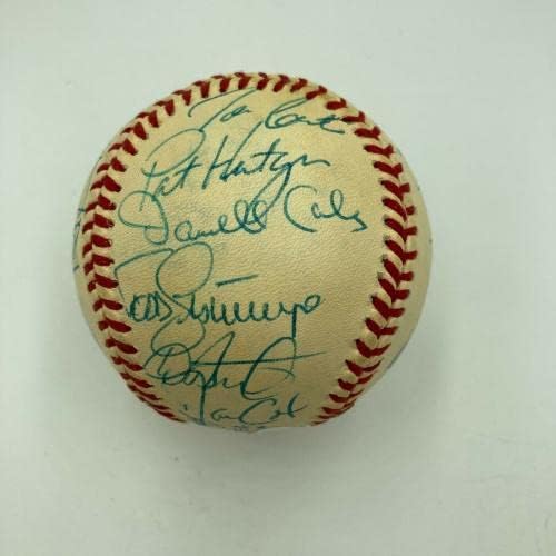 1993 Toronto Blue Jays World Series Champs Team assinou o Baseball JSA COA - Bolalls autografados