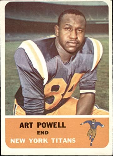 1962 Fleer # 60 Art Powell New York Jets VG/Ex Jets San Jose St St.