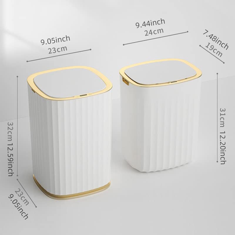 Lixo do sensor mxiaoxia pode grande capacidade para banheiro banheiro lata de banheiro lata cozinha indução automática lixo à