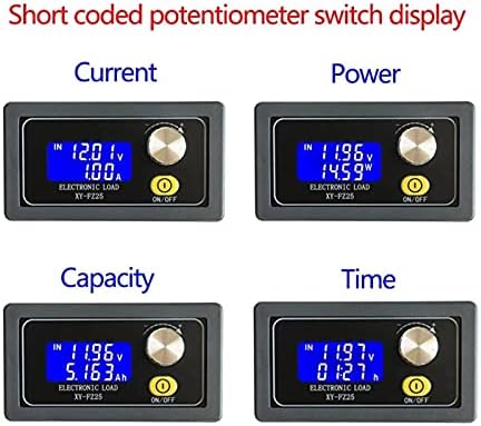 PDGJG 4A 25W 5A 35W Capacidade de bateria digital Voltímetro Ajustável Carregador de carga eletrônica de corrente