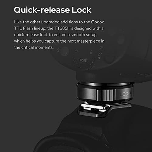 Godox tt685ii-s tt685iis flash para câmera para câmera sony flash speedlite speedlite luz com godo xpro-s gatilho, ttl 2.4g