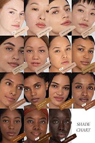 Cle Cosmetics CCC Cream Foundation, Controle de Cor e Creme de Mudança que é um híbrido BB e CC Cream, primer de beleza multiuso e base facial para a melhor pele de todos os tempos, 1 fl oz spf ​​50