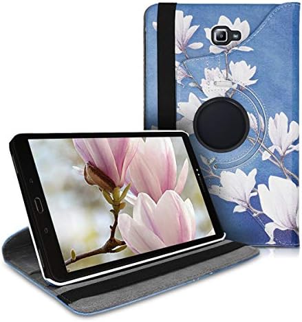 Caixa Kwmobile 360 ​​° Compatível com Samsung Galaxy Tab A 10.1 T580N/T585N - CASE PU CAULHA COMPLETO COMBATE COM STANC