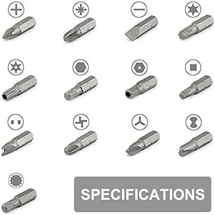 Conjunto de chaves de fenda CZDYUF 100 em 1 Destornillador Multitools Precision Torx Hex parafusar ferramentas de mão de bit magnética