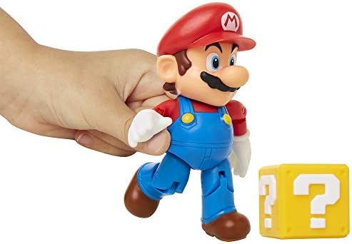 Super Mario Nintendo 4 com bloco de perguntas