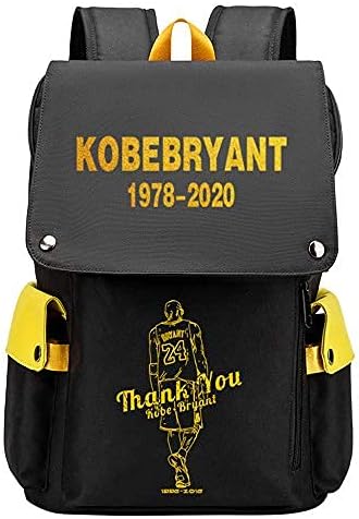 Padrão de basquete Kobe Travel School School Multifuncional Backpack Fãs Daypack para homens Mulheres