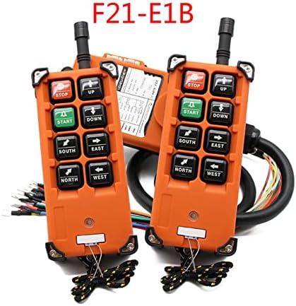SUTK F21-E1B 2 Transmissor + 1 receptor 220V 380V 110V 12V 24V Industrial Remote Controller Switches Hist Crane Control Lift Crane