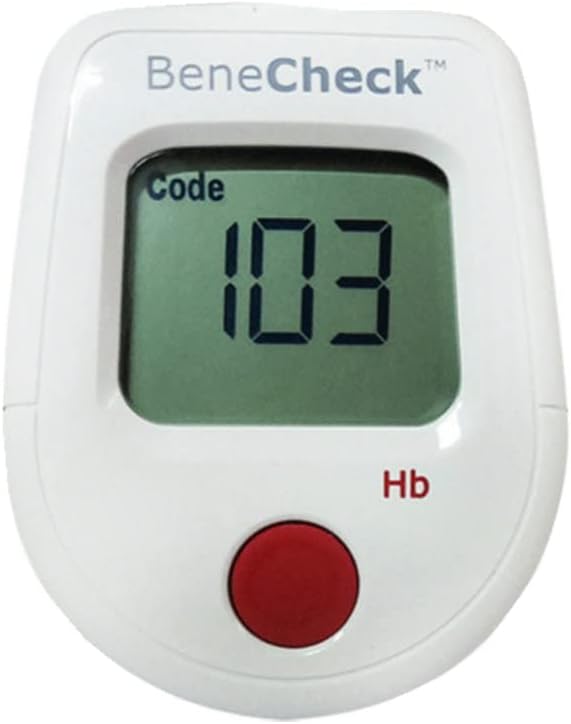 Uso em casa Kit de teste de hemoglobina hemoglobin medidor de hemoglobina Medidor de teste + 50pcs tiras de hemoglobina