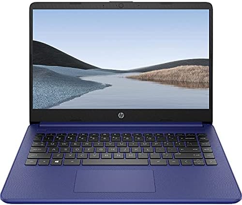 2021 Laptop HD mais recente HP Premium de 14 polegadas HD, processador Intel Dual-Core até 2,8 GHz, 8 GB de RAM, 64 GB de armazenamento