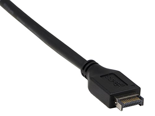 ZDYCGTIME TIPO E MASCO USB 3.1 Cabeçalho do painel frontal para USB-C tipo C Tipo de extensão feminina Cabo com parafuso