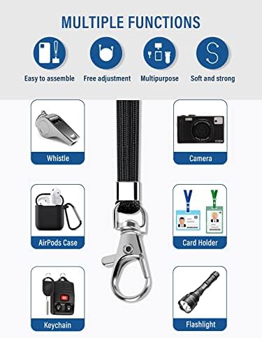 BFSD · DM Universal Celular Capacen, cordão Crossbody com cinta de pescoço de nylon ajustável, compatível com todos os telefones celulares