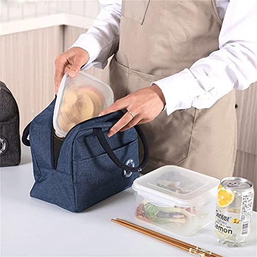 Liruxun Zipper portátil Bags Térmicas para mulheres Lunhana conveniente Tote de comida Bolsas mais frias Nylon à prova d'água