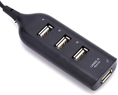 Yyoyy anker hub USB de 4 portas, Micro USB 2.0 Distribuidor de 4 portas Multi Hub Splitter Power for PC Computer