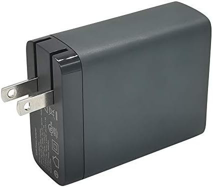 Carregador de ondas de caixa para ulefone tab a7 - carregador de parede de gancarge pd, 100w minúsculo gan gan tipo C e carregador