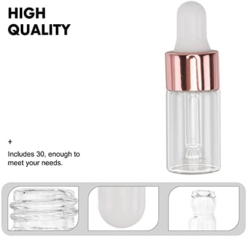 Beauptty 90pcs produtos químicos claros cosméticos de ouro à prova de vazamento para portátil com vidro Perfumes práticos amostra