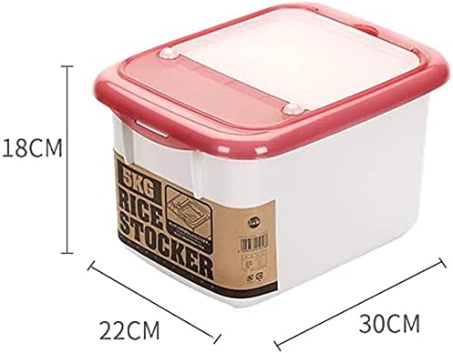 Yiwango Alimentos Contêiner de armazenamento de armazenamento de cozinha cozinha selada barril doméstico plástico de 5