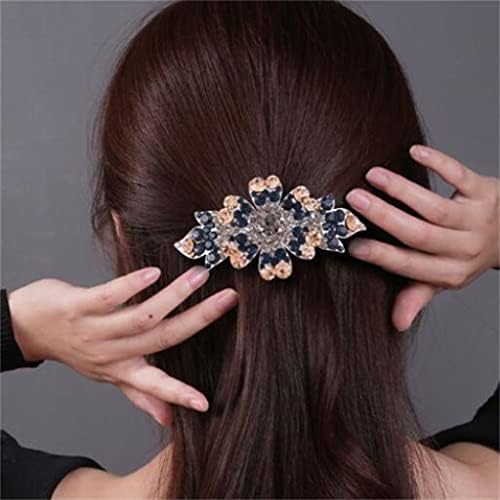 Clipes de cabelo liuzh para trás do ornamento da cabeça Cartões de cabelo adultos femininos elegantes clipes de cabelo de