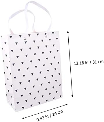 Valiclud Gift Bag 5pcs Mall Birthday Tote Papel Party Compras Presente Favorias Bolsas Trelas Bundas embalagem para bolsas portáteis