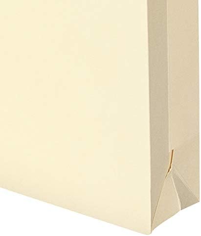 Jaqueta de arquivo Smead, guia de corte reto, expansão de 2 , tamanho legal, manila, 50 por caixa