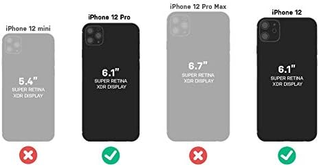 OtterBox iPhone 12 e 12 Pro Defender Series Case - Navios de unidade única em Polybag, ideal para clientes empresariais - preto,