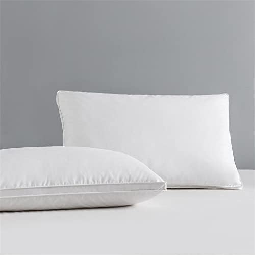 N/A travesseiros para dormir Proteção do pescoço Ortopédico Pillow abaixo do recheio de penas rebote lento coverpillow de algodão