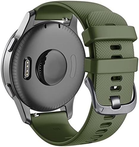 Davno 22mm Sport Silicone Watch Band Strap for Garmin Active/ Venu 2/ Vivoactive 4/ Forerunner 745 Pulseira de substituição