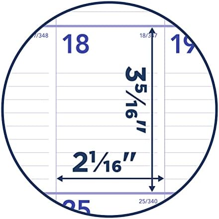 Calendário de parede de 2023 em g-a-glance, 15-1/2 x 22-3/4, grande, ligado em espiral, mensal, azul