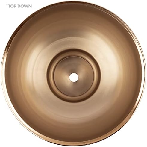 Koyal Wholesale Copper Metal Compot Bowl, elegante tigela decorativa de casamento para a peça central da mesa, conjunto de 10