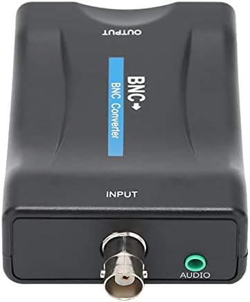 HEYZOKI BNC para HDMI Converter, 1080p/720p BNC para alta definição Conversor de interface multimídia I2S Tecnologia 3D Plug and Play BNC para HDMI Adaptador