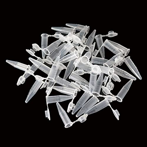 50pcs 0,5ml Moderno Laboratório Moderno Transparente