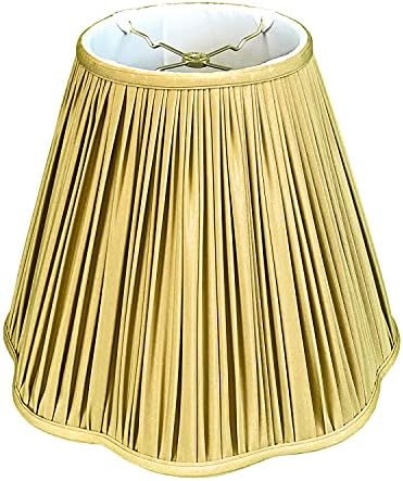 Projetos reais Viária inferior Getter Gleat Basic Lamp Shade, Gold Antique, 7 X 14 X 11.5