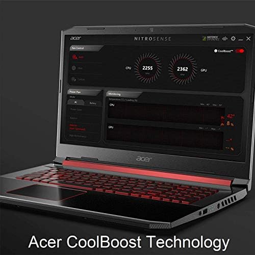 Acer Nitro 5 Laptop de jogos, 9ª geração Intel Core i5-9300H, Nvidia GeForce GTX 1650, 15,6 Full HD IPS Display, WiFi 6, Waves Maxxaudio,