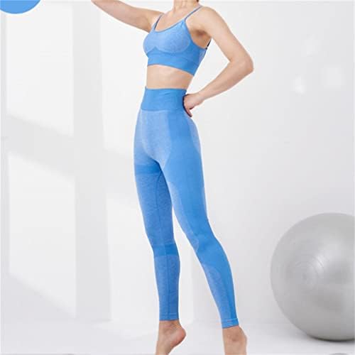 Czdyuf Yoga Suit Spring e Summer Sports Sports Sports Ladies Quick Dry Seamless Fitness Running Duas Peças