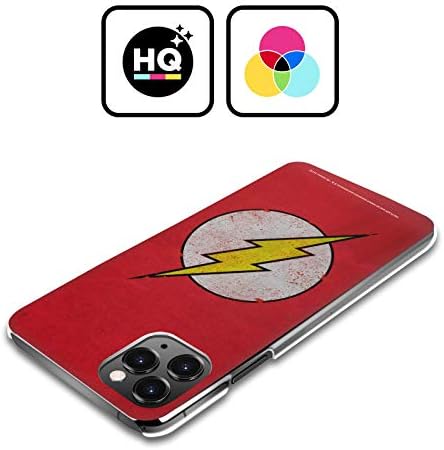 Os projetos de capa de cabeça licenciados oficialmente o logotipo do Flash DC Comics Look Hard Back Compatível com o Apple
