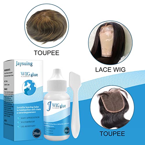 Wig Glue Conjunto de peruca Extensão do sistema de cola fita adesiva de renda de renda 38ml