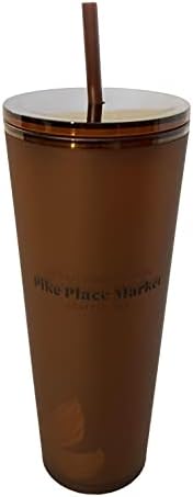 New Starbucks Soft Touch Amber Siren Tumbler