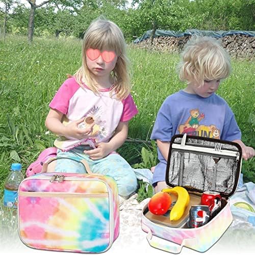 Lanche de lancheira infantil meninos garotos de almoço isolados para almoço reutilizável kit de tocha para viagens escolares
