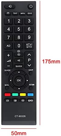 Controle remoto de origem para TV Toshiba para LCD LED 3D HDTV SMART TVS para CT-90326 CT-90380 CT-90336 CT-90351