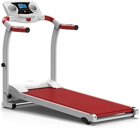 MGIZLJJ Treadmill de baixa velocidade em esteira elétrica em esteira de esteira caseira pequena mini-esteira de equipamento de fitness em esteira