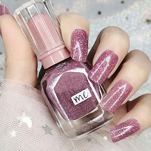 Guolarizi Novo esmalte sem assar rápido branco seco nude sem lágrima de terno de várias cores esmalte transparente pequeno strass strasss