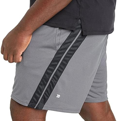 Todos em movimento shorts de malha masculinos -