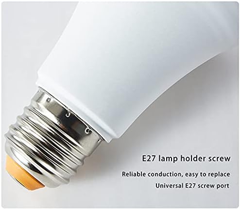 2 pacote anoitecer para o amanhecer e lâmpada de lâmpada de indução de controle de luz, lâmpada smart de 12w 1000 lúmen e27, equivalente a 100w, 6500k White Light Light
